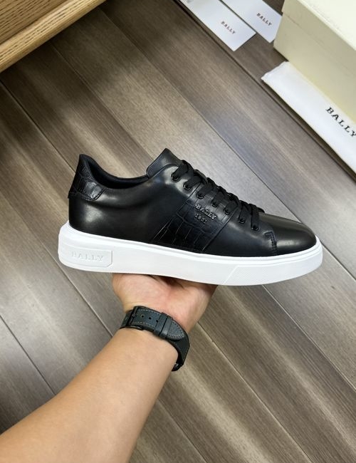 Bally Embossed Logo Nappa Cow Leather Shoes