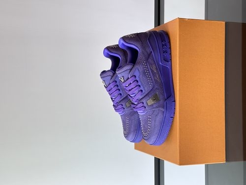 Louis Vuitton LV Trainer Retro Basketball Sneakers