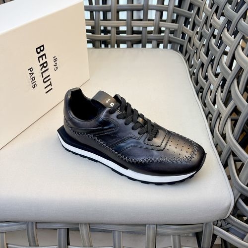 Berluti New Sport Shoes With Hand-Modified Leather