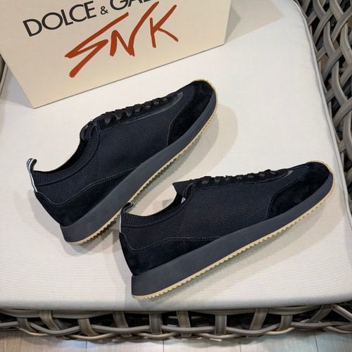 Dolce & Gabbana DG Runner Suede Leather Lightweight Sneakers