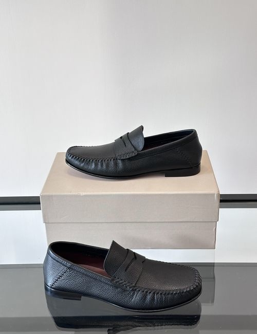 Santoni Cowhide Leather Formal Shoes