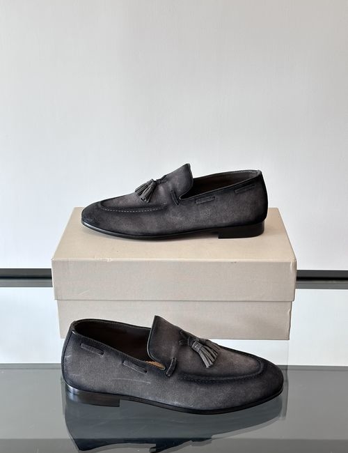 Santoni Cowhide Leather Formal Shoes