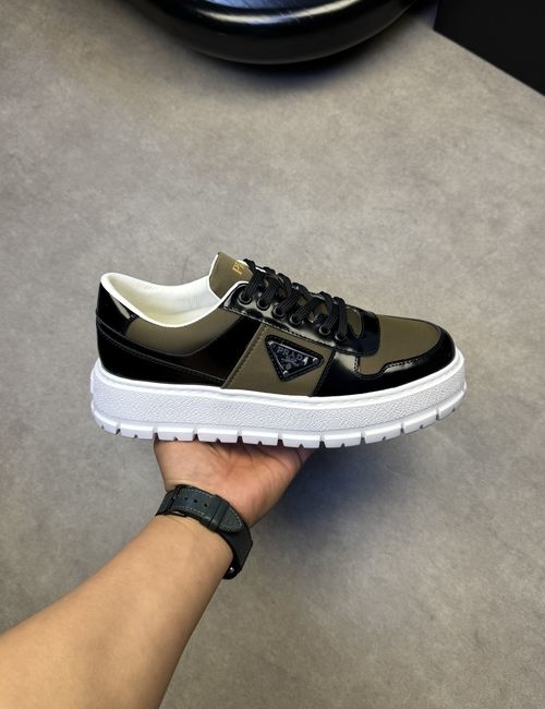 Prada Premium Canvas Sneakers With TPU Sole