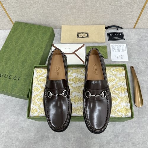 Gucci Horsebit Loafer Leather Upper Soft Insole