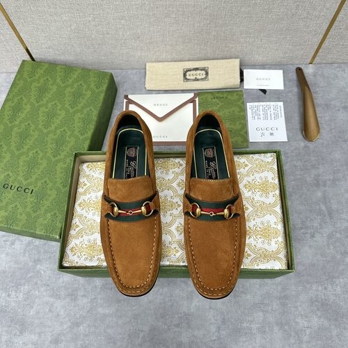 Gucci Horsebit Loafer Leather Upper Soft Insole