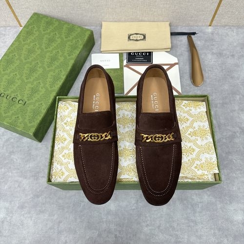 Gucci Horsebit Loafer Leather Upper Soft Insole