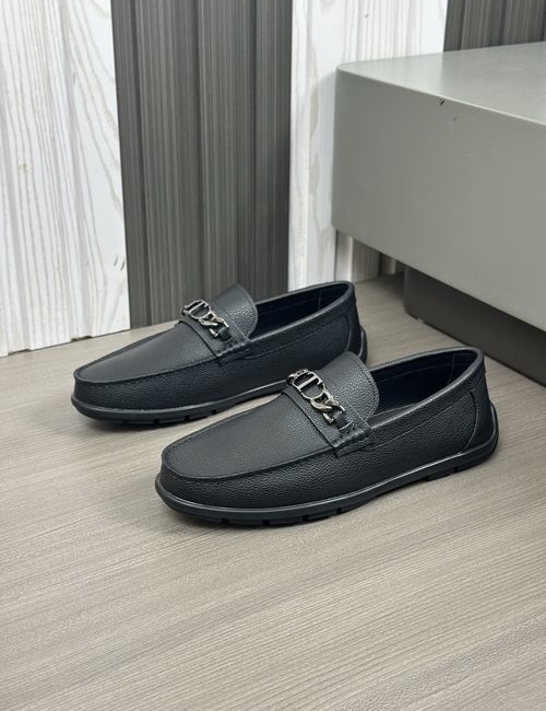 Tods Cow Leather Driving Shoes With Full Packaging