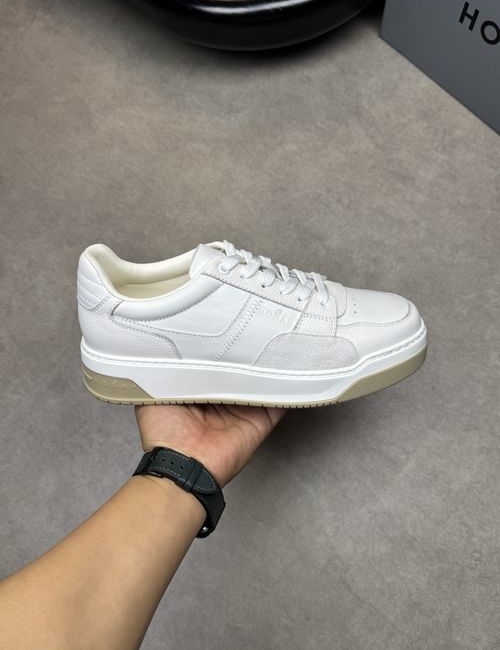 Hogan Napa And Suede Leather Casual Sneakers