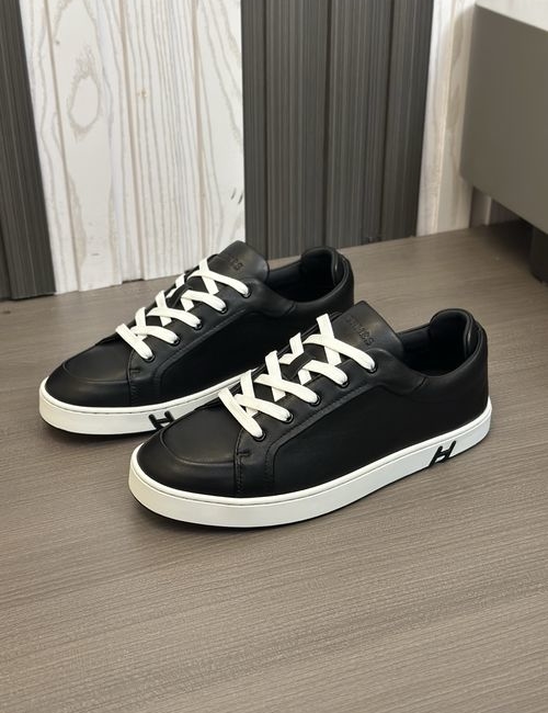 Hermes Nappa Leather Soft Casual Sneakers