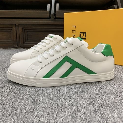 Fendi Silk Leather Shoes With Cowhide Insole
