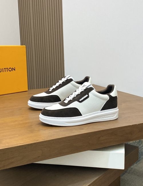 Louis Vuitton LV Premium Cow Leather Sneakers With TPU Sole