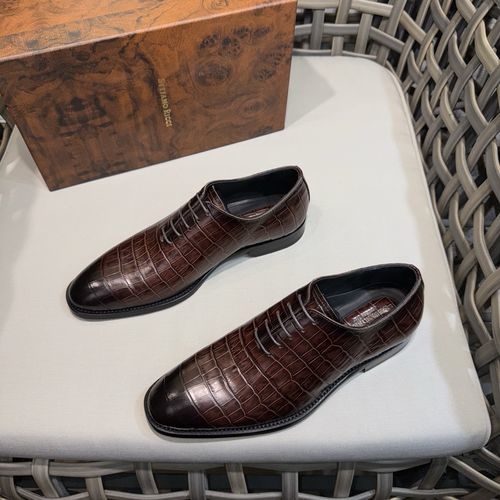 Stefano Ricci Cowhide Leather Formal Casual Shoes