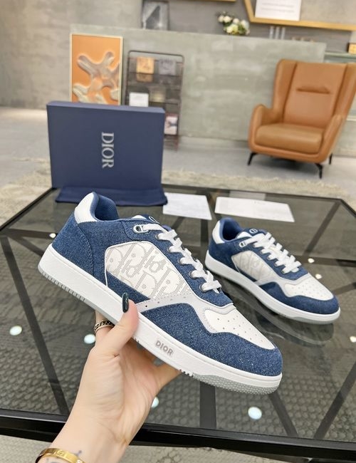 Christian Dior CD B27 Couple s Trendy Sneakers With High Quality