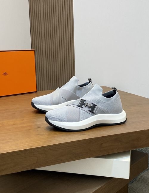 Hermes Flyknit Casual Loafers With Light EVA Sole