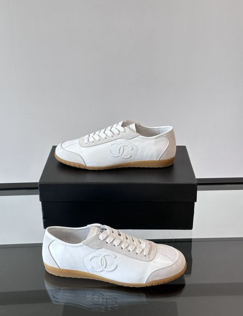 Chanel Cowhide Casual Sneakers Versatile Comfortable