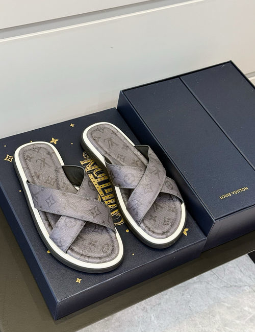 Louis Vuitton LV Waterfront Sandals With Monogram Pattern