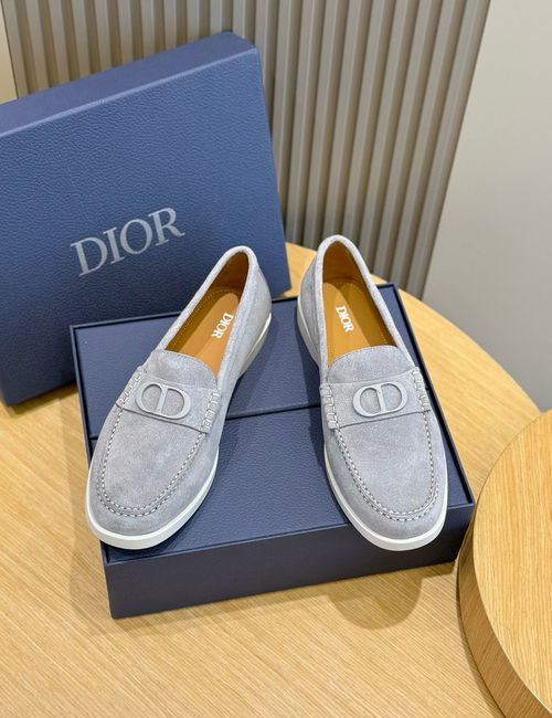Christian Dior CD Granville Suede Loafer Shoes