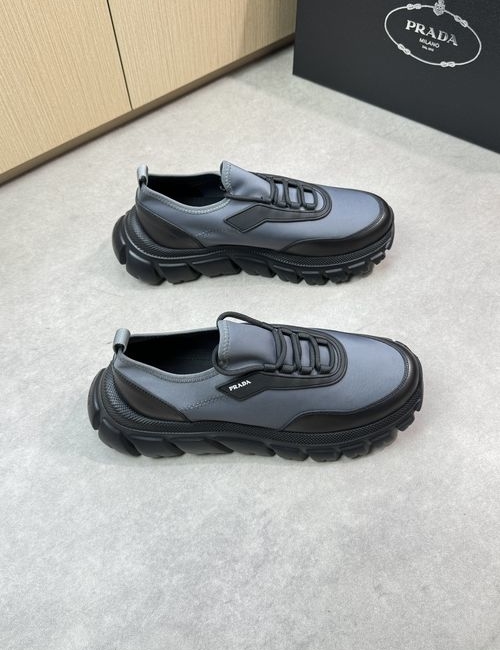 Prada Napa Leather Casual Sneakers