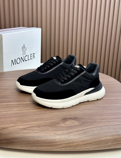 Moncler Cow Leather Upper Stitching Sneakers