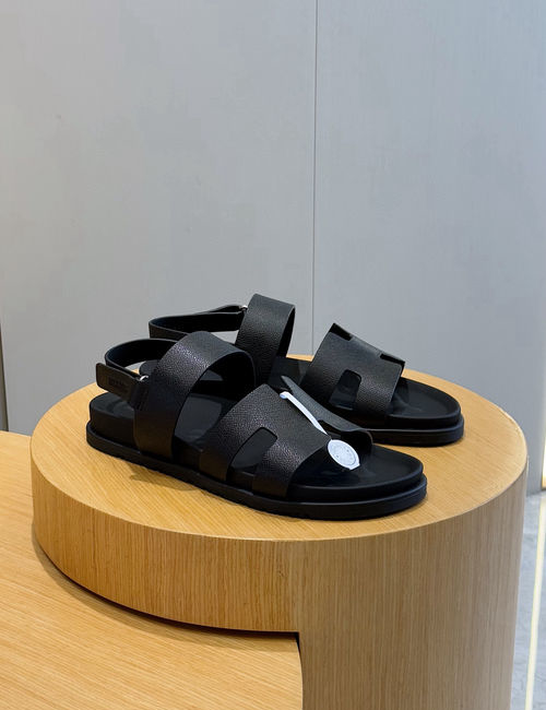 Hermes Chypre Calfskin Non-slip Sandals