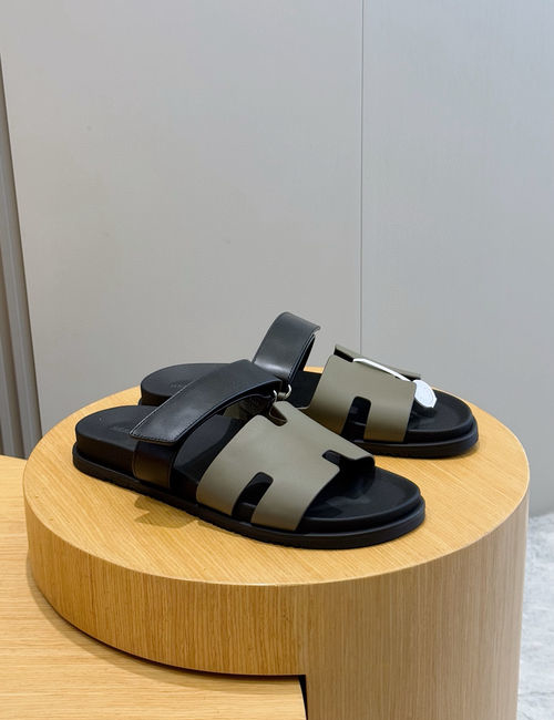 Hermes Chypre Casual Leather Sandals