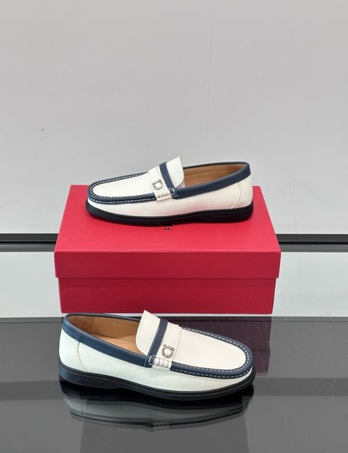 Ferragamo Genuine Leather Casual Dress Shoes