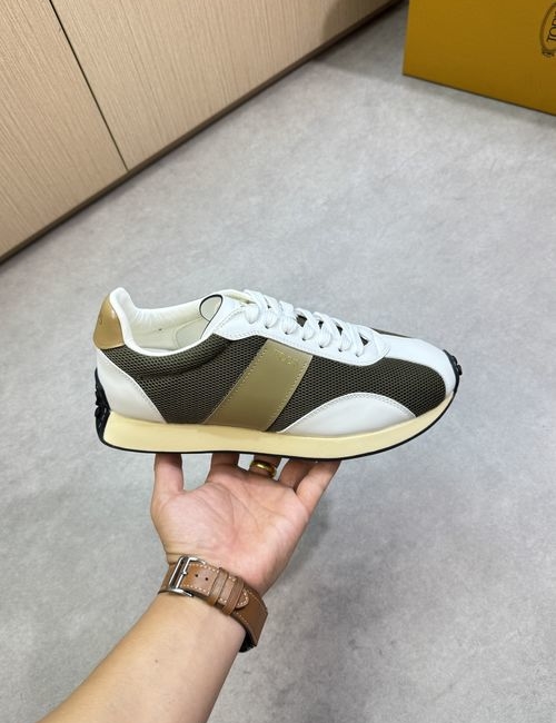 Tods Premium Casual Sneakers With Leather Upper