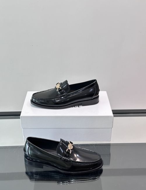 Versace Genuine Leather Sole Business Formal Shoes