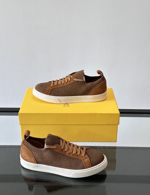Doucals Handmade Knitted Upper Casual Shoes