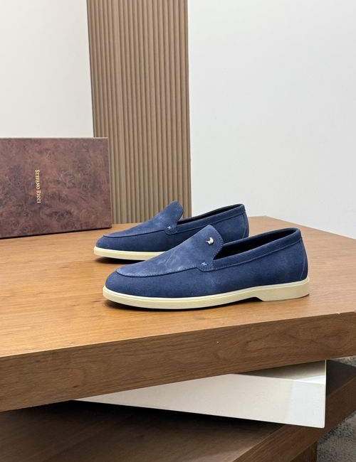 Stefano Ricci Hardware Buckle Leather Shoes