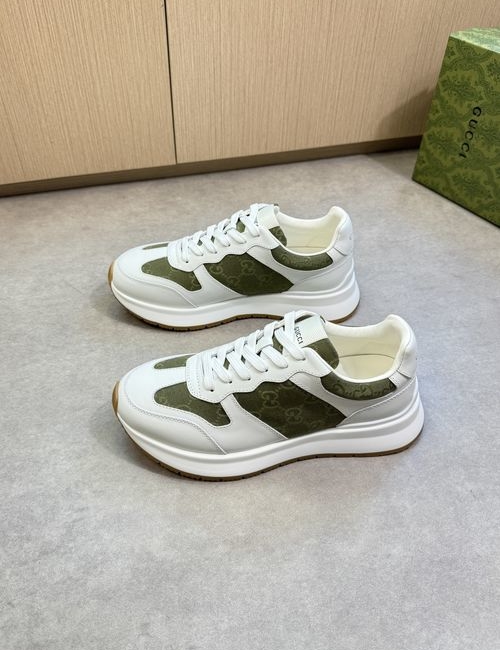 Gucci Nappa Leather Totem Casual Sneakers