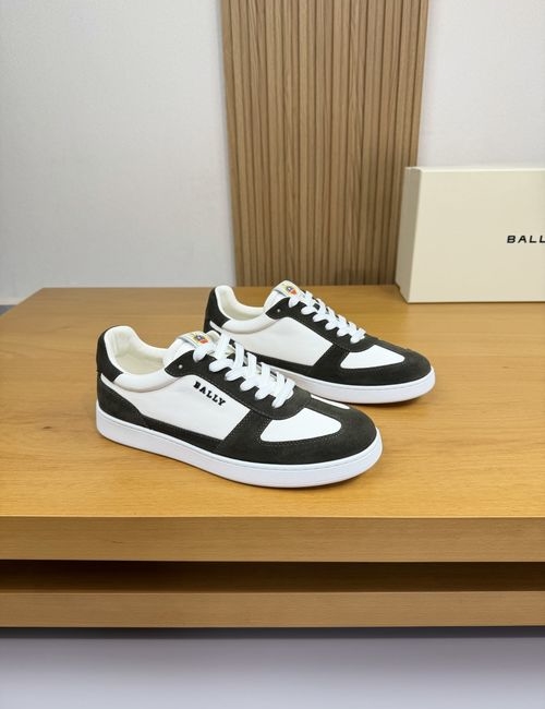 Bally Casual Leather Sports Shoes With Logo