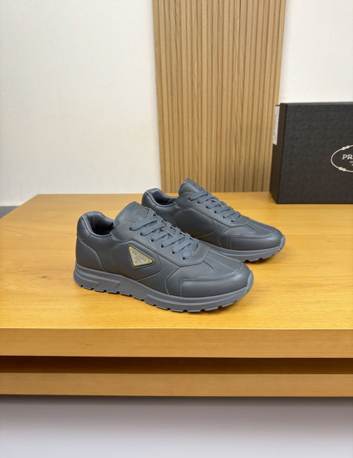 Prada Premium Casual Leather Sneakers