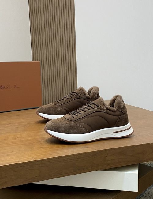 Loro Piana LP Weekend Walk Wool Warm Sneakers