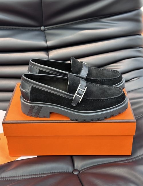 Hermes Premium Leather Formal Shoes