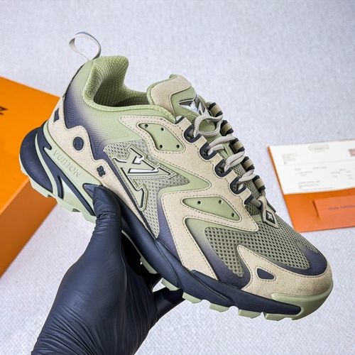 Louis Vuitton LV Runner Tatic Sneakers Mesh Fabric Rubber Outsole