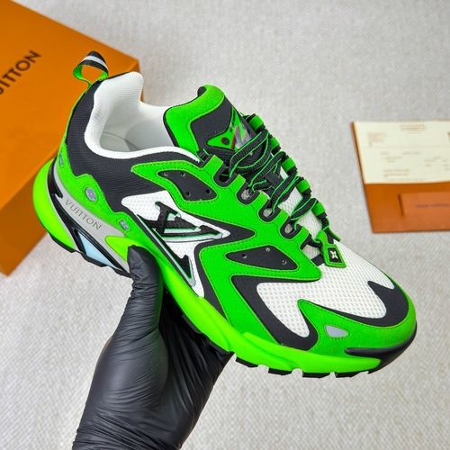 Louis Vuitton LV Runner Tatic Sneakers Mesh Fabric Rubber Outsole
