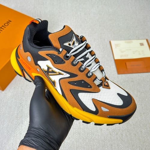 Louis Vuitton LV Runner Tatic Sneakers Mesh Fabric Rubber Outsole