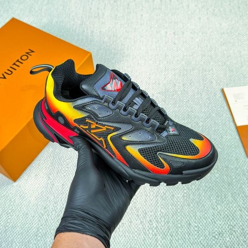 Louis Vuitton LV Runner Tatic Sneakers Mesh Fabric Rubber Outsole