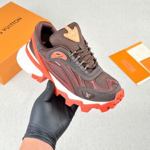 Louis Vuitton LV Summit Sneakers Mixed Upper Non-slip Sole