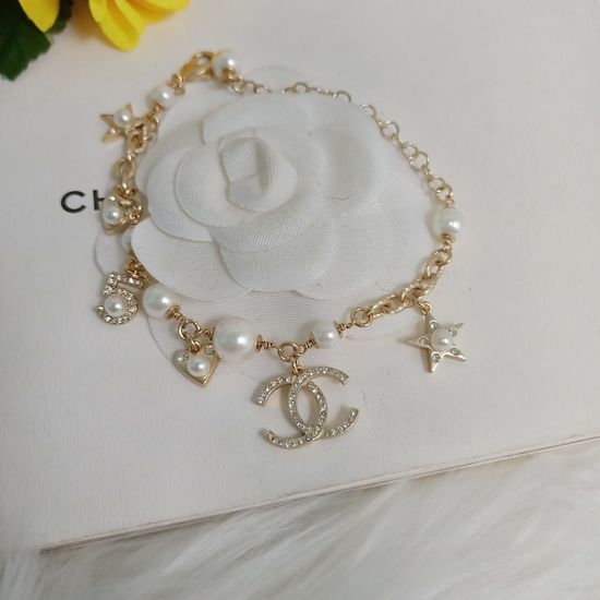 Chanel Pearl Star Heart Multi-element Bracelet