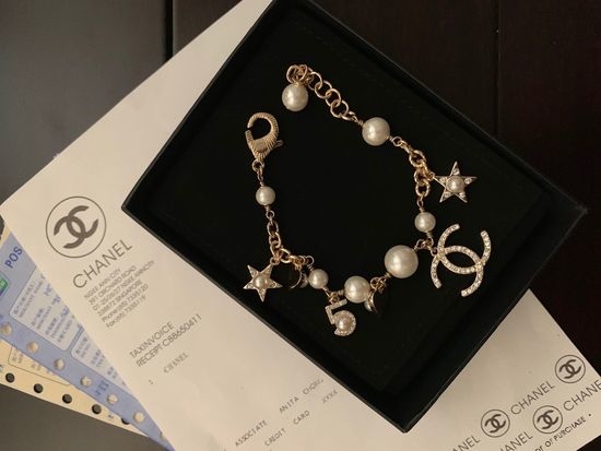 Chanel Chanel Heart Star Bracelet