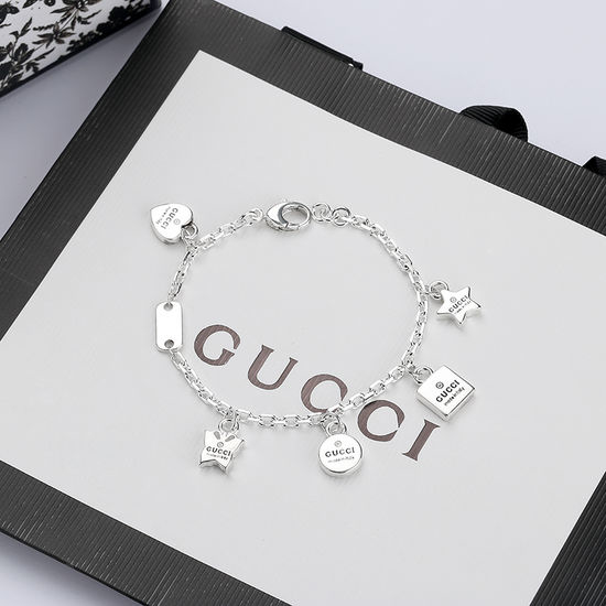 Gucci Five Accessory Charm Bracelet