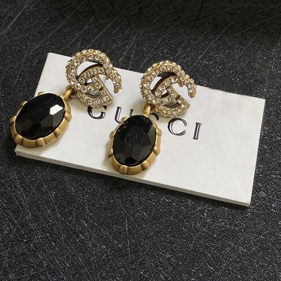 Gucci Classic Logo Printed Earrings Limited Edition