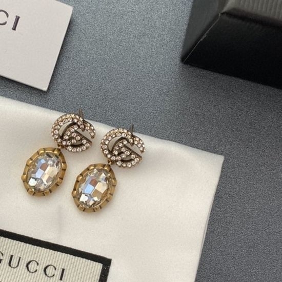 Gucci Sparkling Premium Hoop Earrings Set