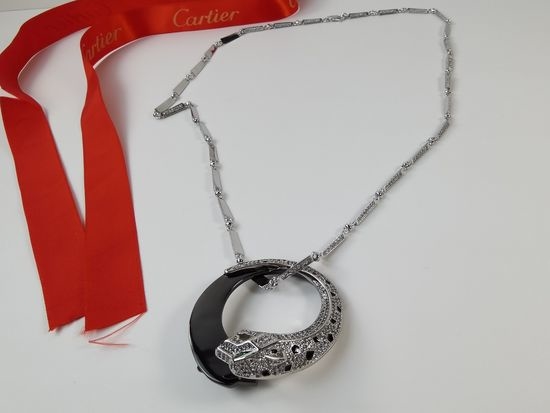 Cartier Cartier Leopard Full Diamond Pendant Necklace