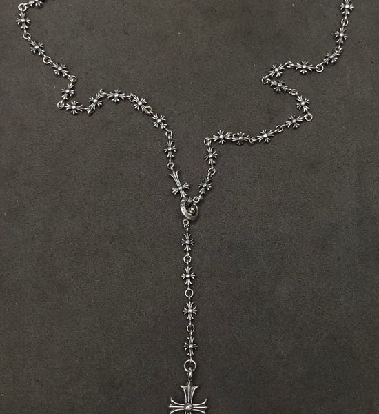 Chrome Hearts Adjustable Chain Pendant Necklace