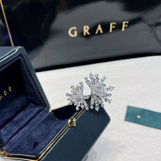 Graff Fancy Shaped Diamond Open Ring