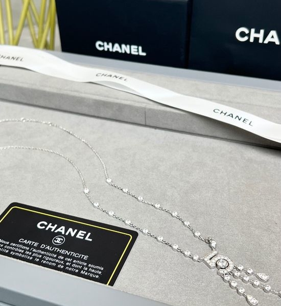 Chanel Drop Shape Rhinestone Jewelry Set
