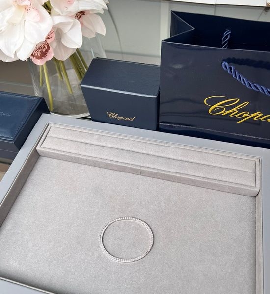 Chopard Polished Plain Gold Jewelry Set